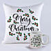 Pretty Merry Christmas Cushion And Mug