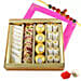 Rakhi with Mixed Sweets Box