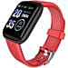 Red N Black Activity Tracker Watch