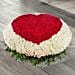 Red N White Roses Basket