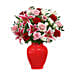 Red Rose and Lily Bouquet