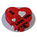 Valentine Heart Cake