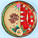 Designer Puja Thali With Rakhi