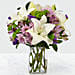 Bright Flowers Vase Arrangement