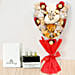 Ferrero Rocher and Teddy Bouquet with Lily Aroma Perfume