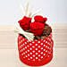 Red Forever Roses in Red Box