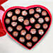 Pink and Red Roses Bouquet with Heartshaped Chocolates