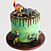 Dinosaur Party Truffle Cake