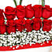Decorative Red Roses Pot