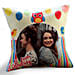 Colourful Cushion with Rainbow Cake combo