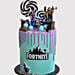 Fortnite Fondant Truffle Cake