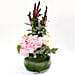 Hydrangea and Veronicas Exotic Flower Arrangement