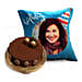 Birthday Cushion and Ferrero Rocher Cake