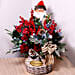 Santa With Flowers