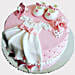 Baby Shower Fondant Truffle Cake
