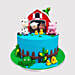 Farm Themed Truffle Cake