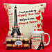 Happily Ever After Printed Cushion and Mug Combo