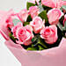 Passionate 20 Pink Roses Bouquet