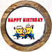 Minions Truffle Cake 1 Kg