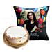 Birthday Balloon Cushion and Rainbow Cake