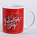 Valentines Day Special Printed Cushion and Mug Combo