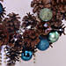 Natural Pinecones Wreath