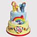 Adorable My Little Pony Theme Truffle Cake