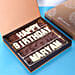 Customized Happy Birthday Chocolate
