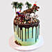 Designer Dinosaur Truffle Cake