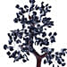 Black Agate Stone Handcrafted Wishing Tree