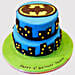 2 Tier Batman Truffle Cake