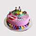 Lego Friends Themed Truffle Cake