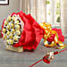 Chocolate bouquet with Rakhi