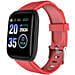 Red N Black Activity Tracker Watch