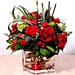 Decorative Xmas Floral Vase