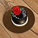 Delicious Rose Design Mono Cake