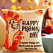 Promise Day Greetings Cushion