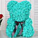 Artificial Roses Teddy Dark Turquoise