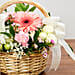 Basket Arrangement Of Gorgeous Flowers
