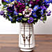 Purple and Blue Flower Arrangement