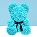 Artificial Blue Roses Teddy