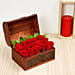 Red Roses Arrangement in a Box