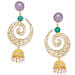 Gold Toned Dome Shaped Jhumkas