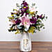 Pink and Purple Flower In Vase