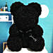 Artificial Black Roses Teddy