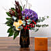 Exotic Floral Arrangement and GoDiva Chocolates