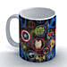 Marvel Avengers Logos Coffee Mug