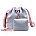 Set of 2 Grey Bags