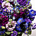 Purple and Blue Flower Arrangement