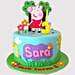Peppa Pig Playground Truffle Cake